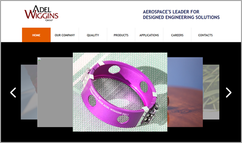 Adel Wiggins Aerospace Website