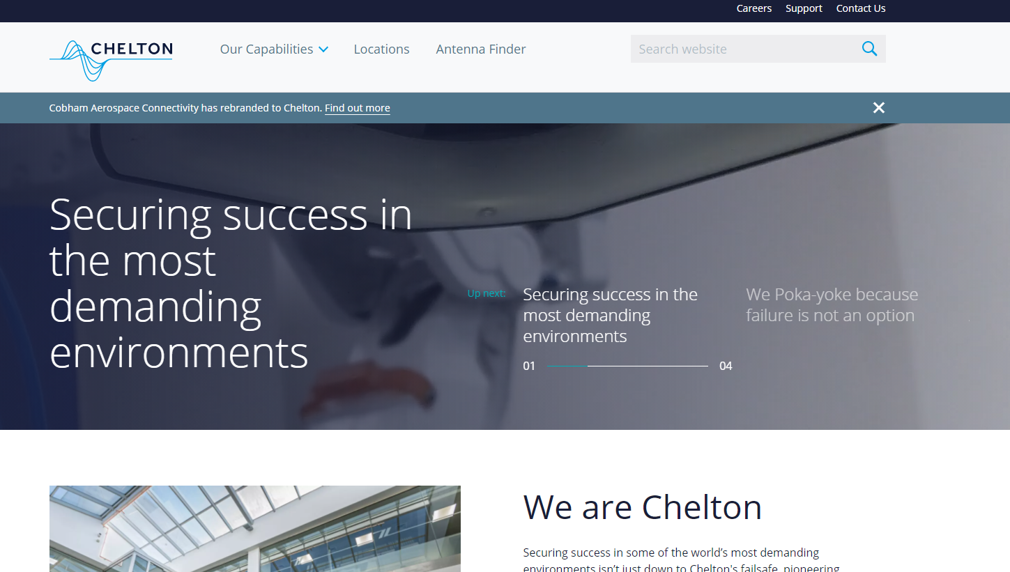 Chelton Website