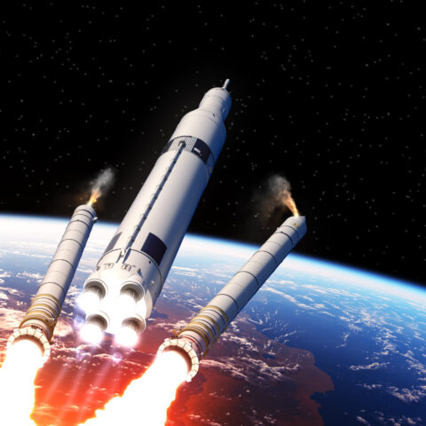 Kirkhill technology a part of the Space Launch System (SLS) solid rocket booster motor test